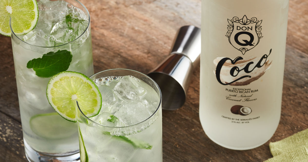Craft a Don Q Coco Mojito tonight with Don Q Rum