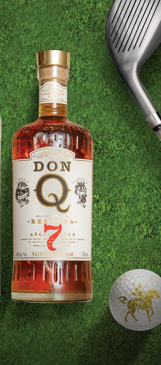 Don Q Reserva 7 Rum Bottle